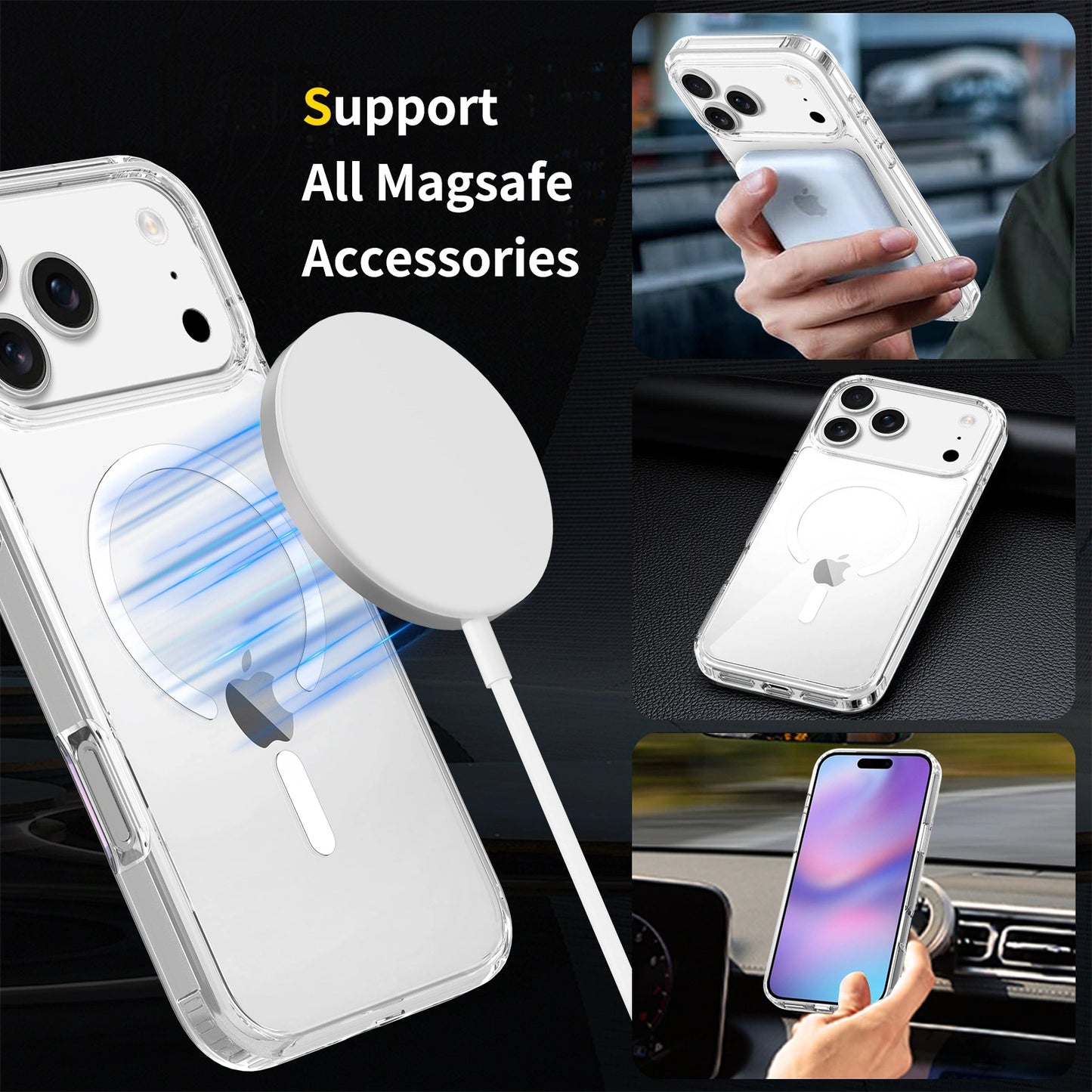 MagSafe Clear iPhone Case-iPhone 13 Series